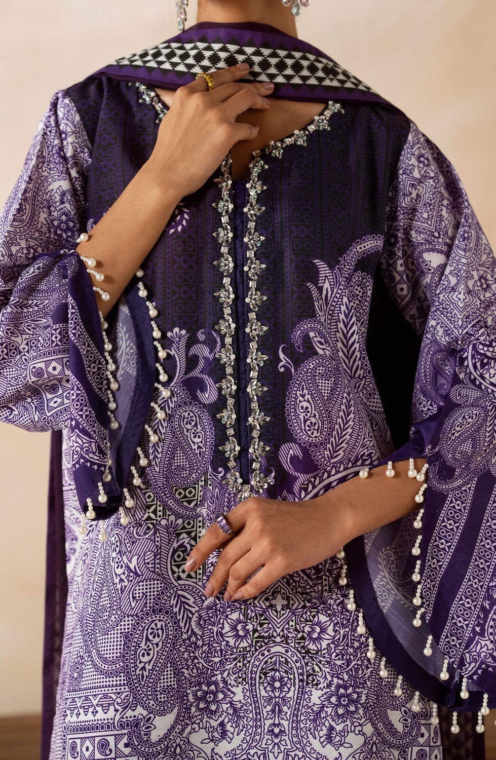 Maryum N Maria | Zeil Winter | ISHIKA - MS40100 - Ladies Clothes - Maria Faisal