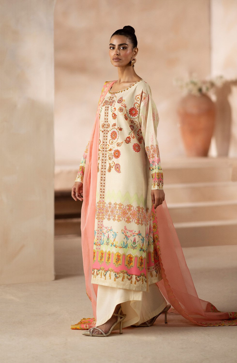Maryum N Maria | Zeil Winter | ANIKA - MS40102 - Ladies Clothes - Maria Faisal