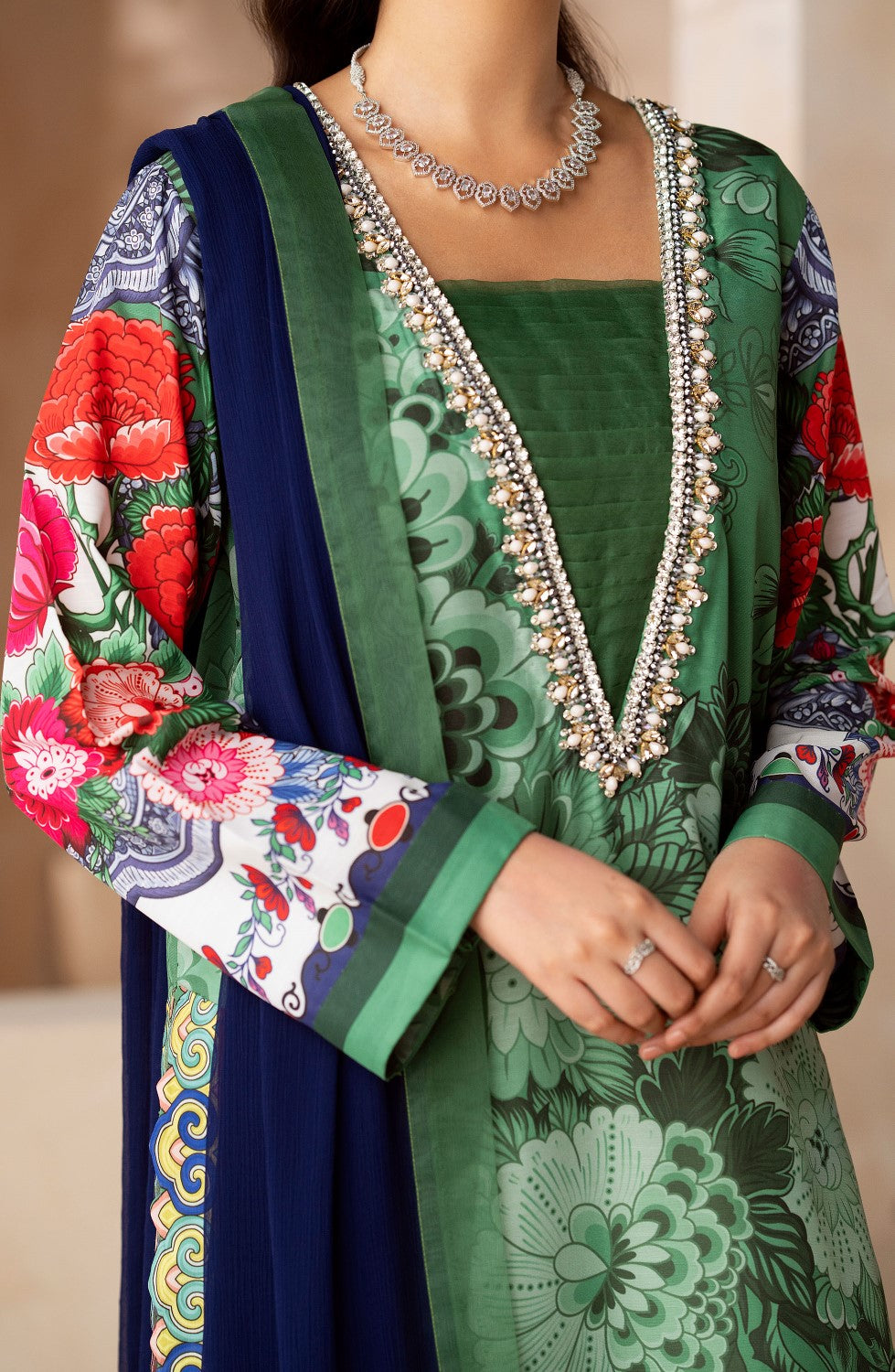 Maryum N Maria | Zeil Winter | SNEHA - MS40103 - Ladies Clothes - Maria Faisal