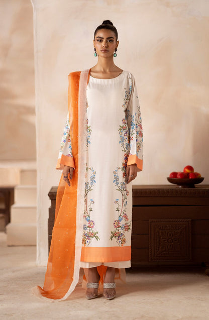 Maryum N Maria | Zeil Winter | SHREYA - MS40105 - Ladies Clothes - Maria Faisal