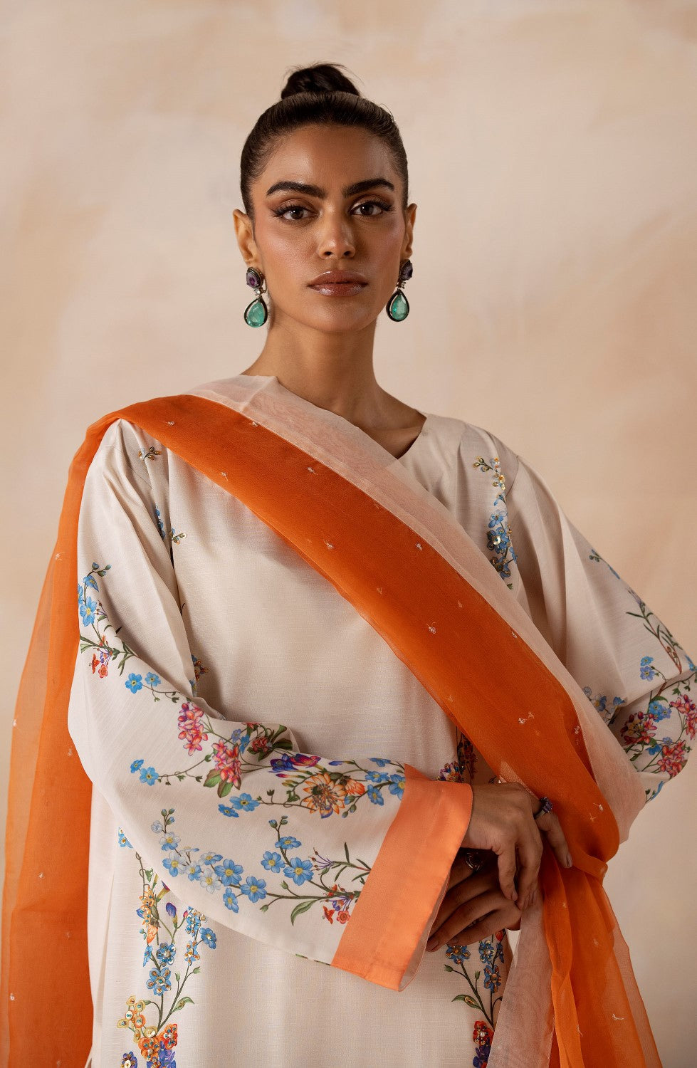 Maryum N Maria | Zeil Winter | SHREYA - MS40105 - Ladies Clothes - Maria Faisal