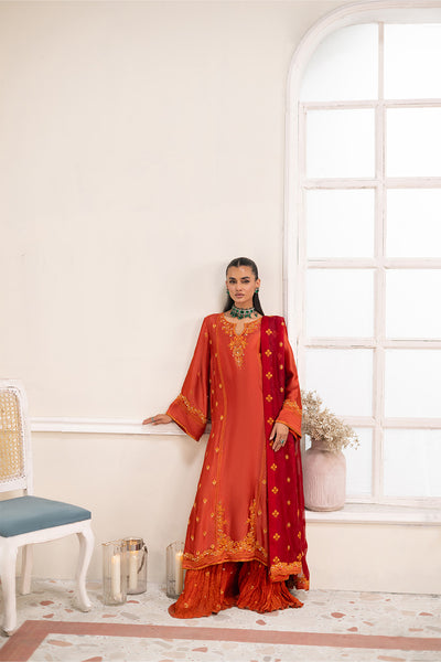 Maryum N Maria | Lumora Edit | GOLD - MS40108 - Ladies Clothes - Maria Faisal