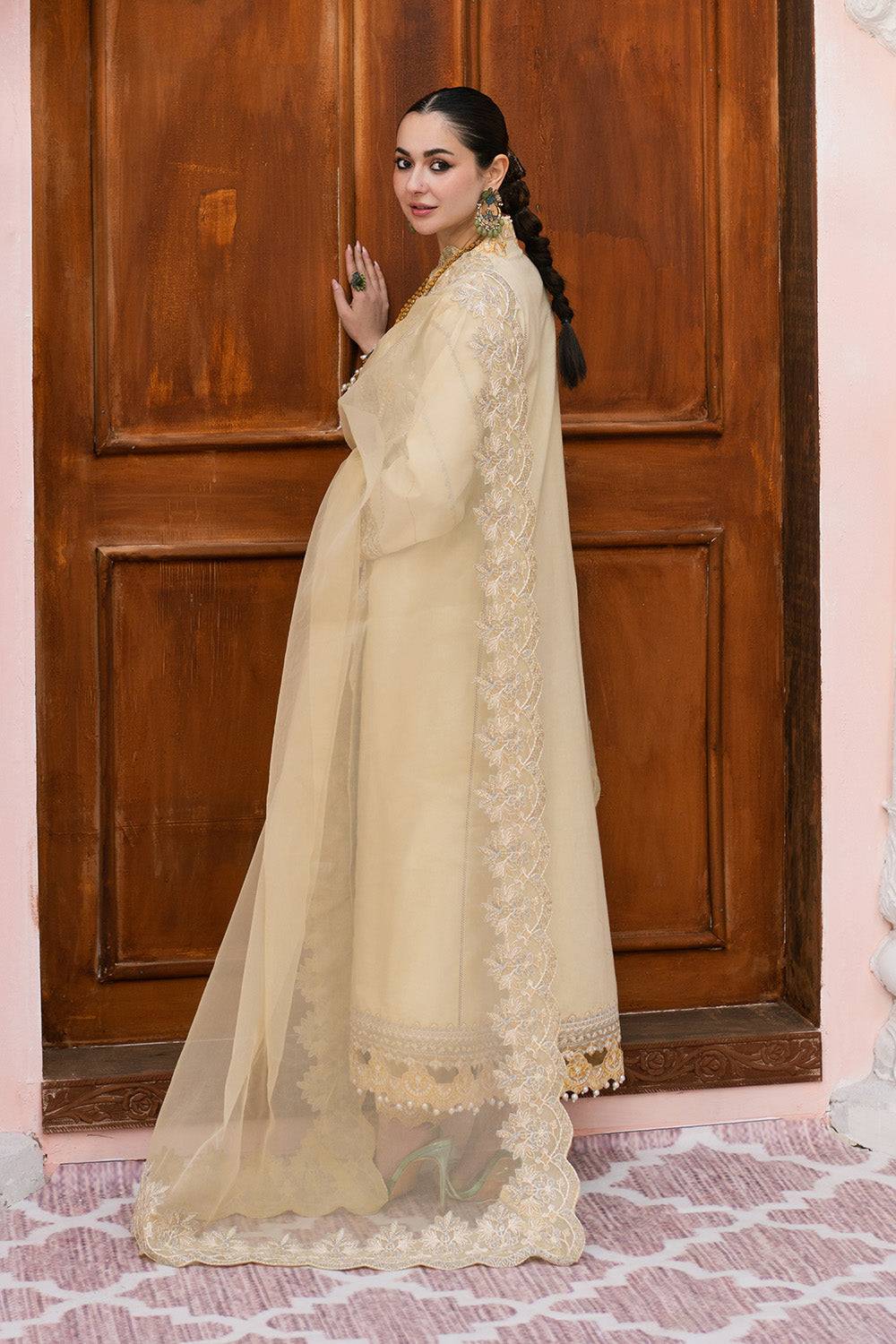 Maryum N Maria | Eid Luxury Lawn 25 | AFSANEH - MS50148 by Maria Faisal - Registered Vendor of : Maryum N Maria - type : Ladies Clothes - 100% original wedding dresses