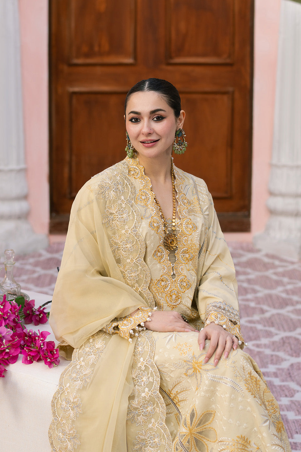 Maryum N Maria | Eid Luxury Lawn 25 | AFSANEH - MS50148 by Maria Faisal - Registered Vendor of : Maryum N Maria - type : Ladies Clothes - 100% original wedding dresses