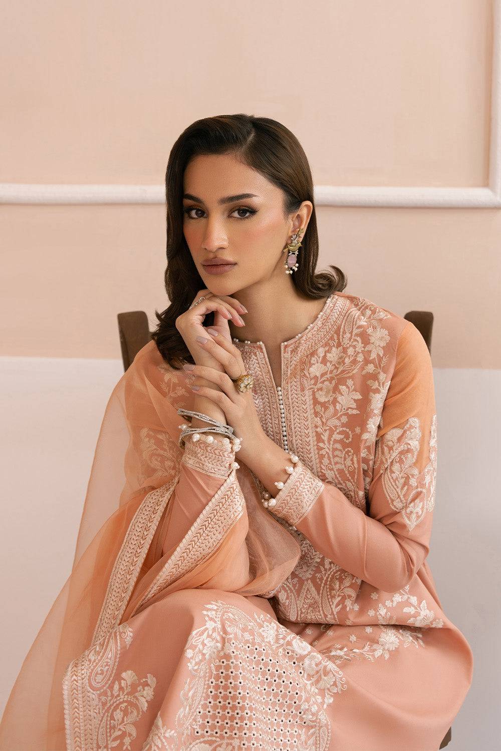 Maryum N Maria | Eid Luxury Lawn 25 | ASSIEH - MS50151 by Maria Faisal - Registered Vendor of : Maryum N Maria - type : Ladies Clothes - 100% original wedding dresses