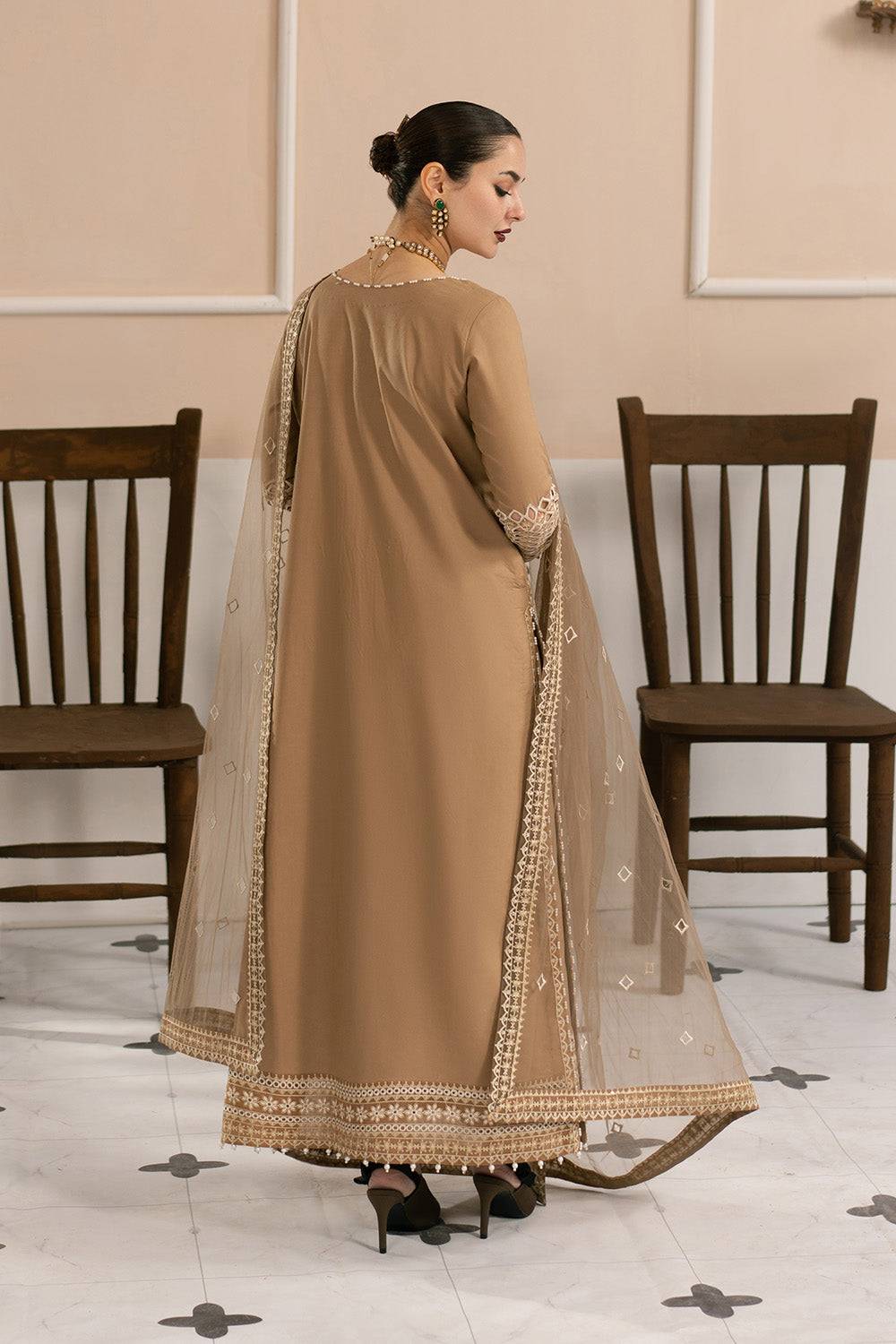 Maryum N Maria | Eid Luxury Lawn 25 | AFSOON - MS50156 by Maria Faisal - Registered Vendor of : Maryum N Maria - type : Ladies Clothes - 100% original wedding dresses