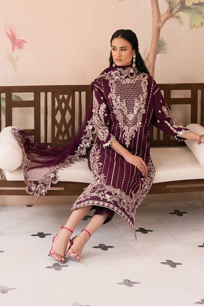 Maryum N Maria | Eid Luxury Lawn 25 | ALALEH - MS50163 by Maria Faisal - Registered Vendor of : Maryum N Maria - type : Ladies Clothes - 100% original wedding dresses