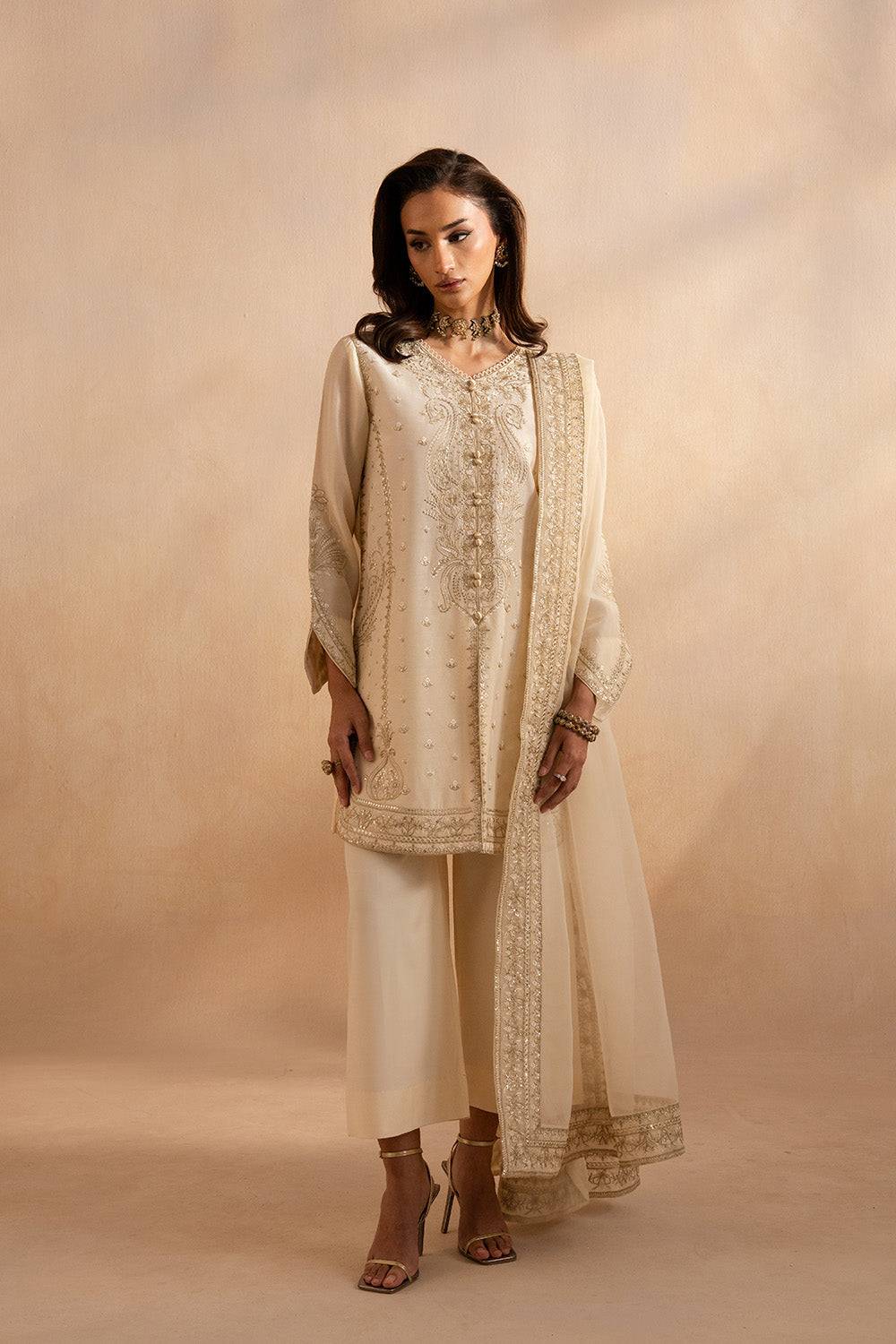 Maryum N Maria | Dhahab 25 | ALICE - MS50258 by Maria Faisal - Registered Vendor of : Maryam N Maria - type : Ladies Clothes - 100% original wedding dresses