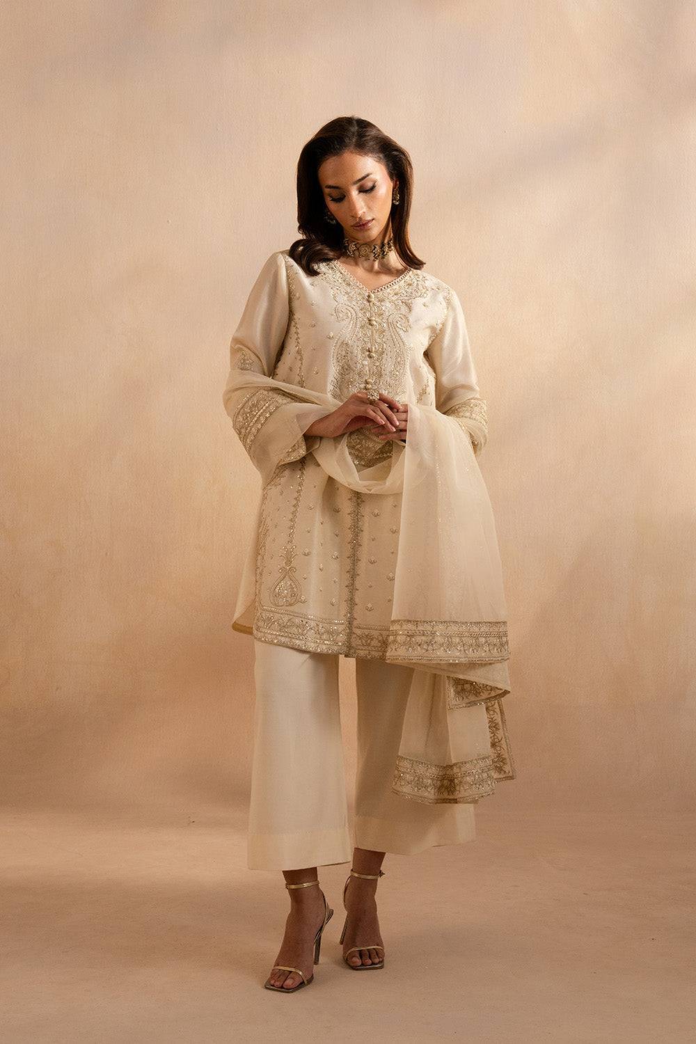 Maryum N Maria | Dhahab 25 | ALICE - MS50258 by Maria Faisal - Registered Vendor of : Maryam N Maria - type : Ladies Clothes - 100% original wedding dresses