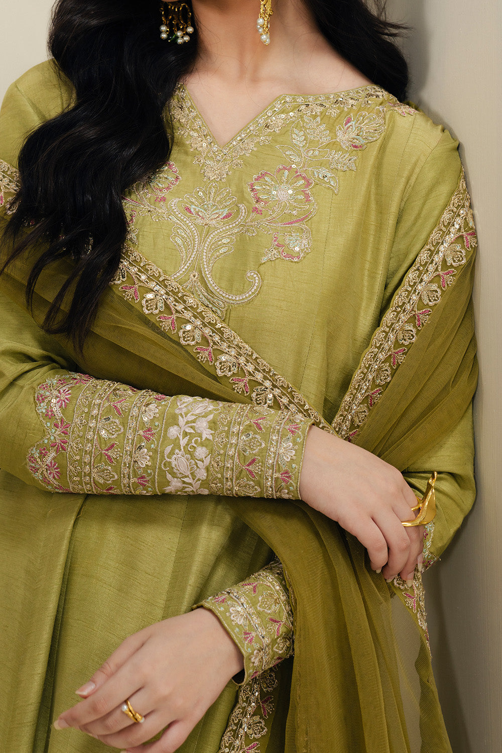 Maryum N Maria | Lyla Pret |VANYA - MS50378 - Formal Dress - available at Maria Faisal in UK and USA.