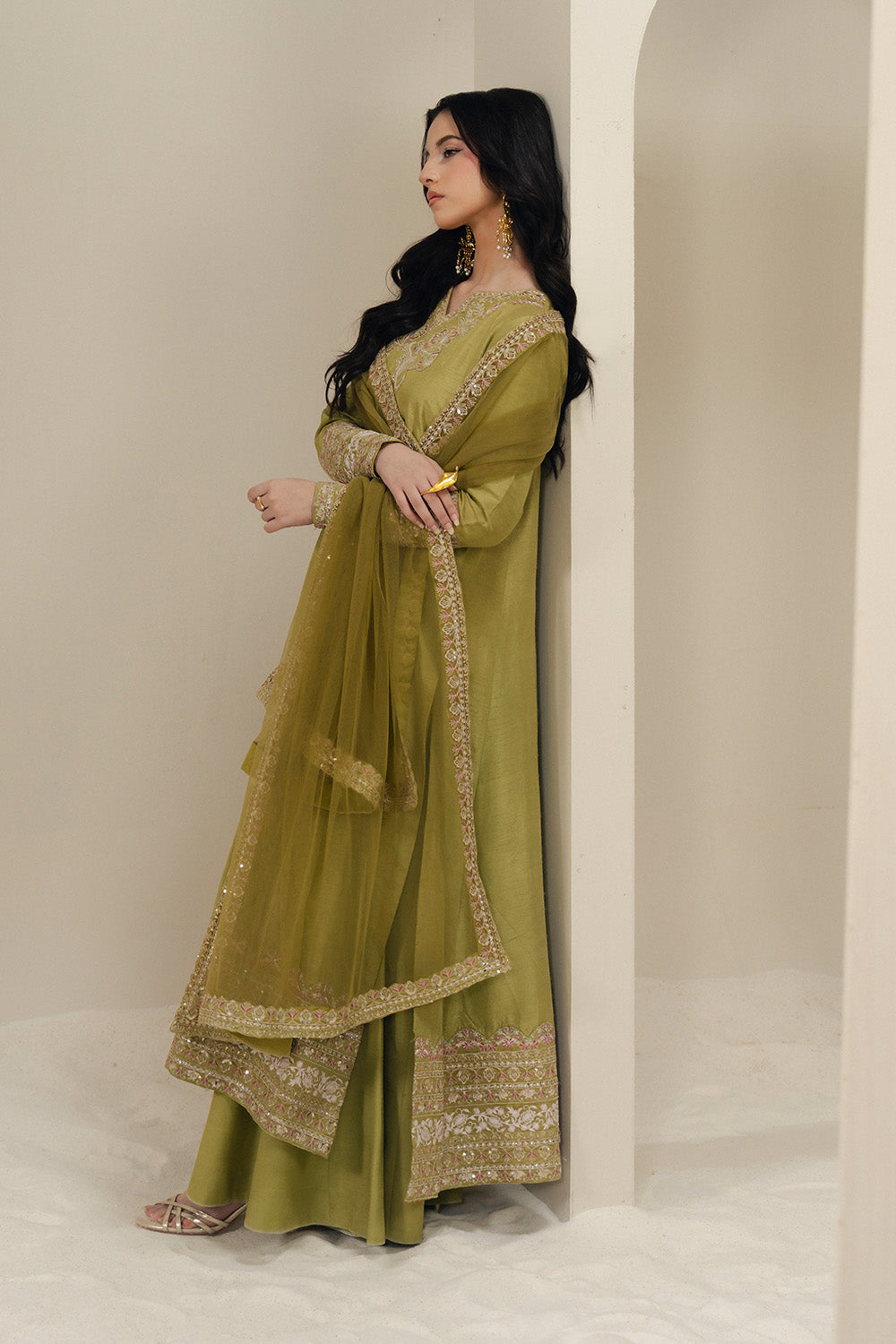 Maryum N Maria | Lyla Pret |VANYA - MS50378 - Formal Dress - available at Maria Faisal in UK and USA.