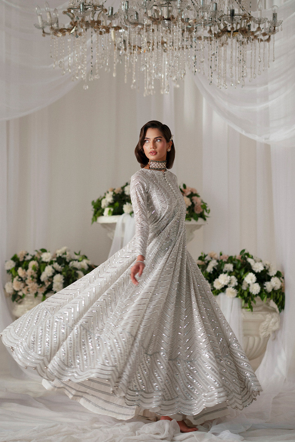 Maryum N Maria | Musawir Formals | OSHA - MS50386 - Ladies Clothes - Maria Faisal