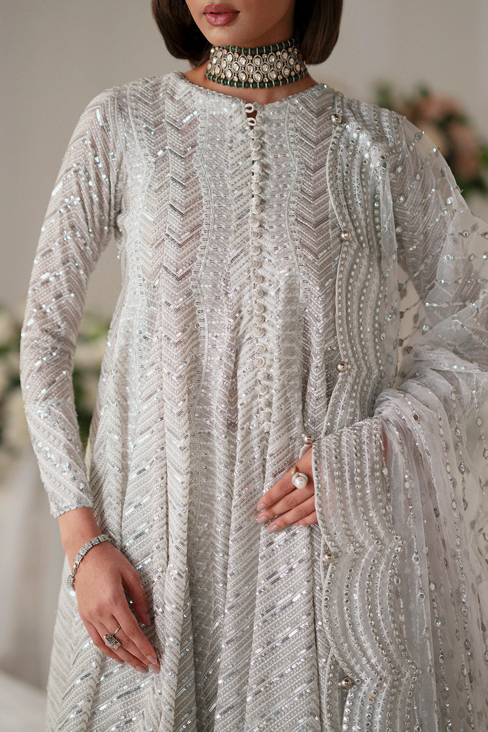 Maryum N Maria | Musawir Formals | OSHA - MS50386 - Ladies Clothes - Maria Faisal