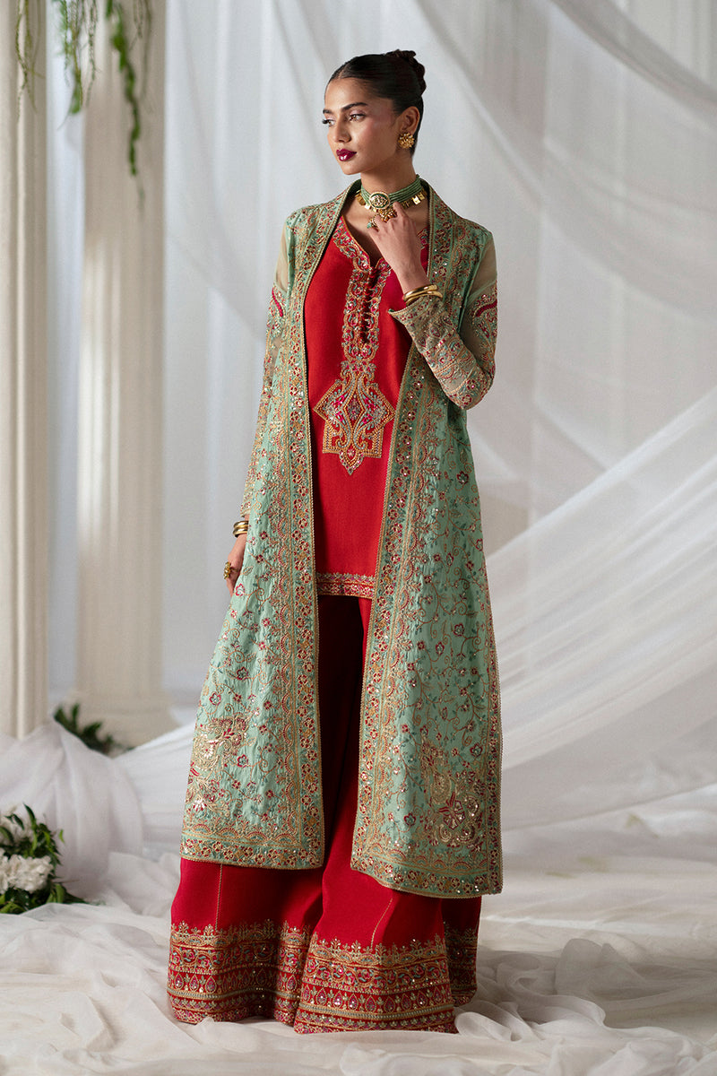 Maryum N Maria | Musawir Formals | MINI - MS50389 - Ladies Clothes - Maria Faisal