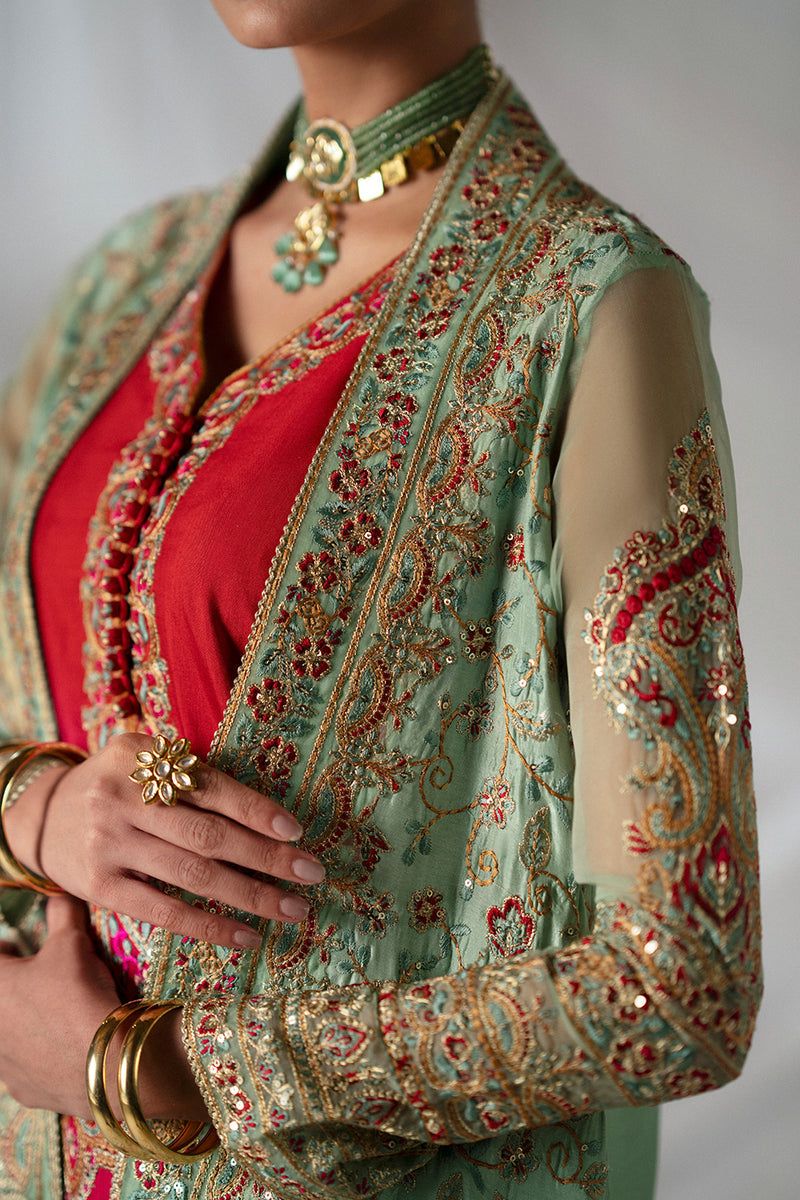 Maryum N Maria | Musawir Formals | MINI - MS50389 - Ladies Clothes - Maria Faisal