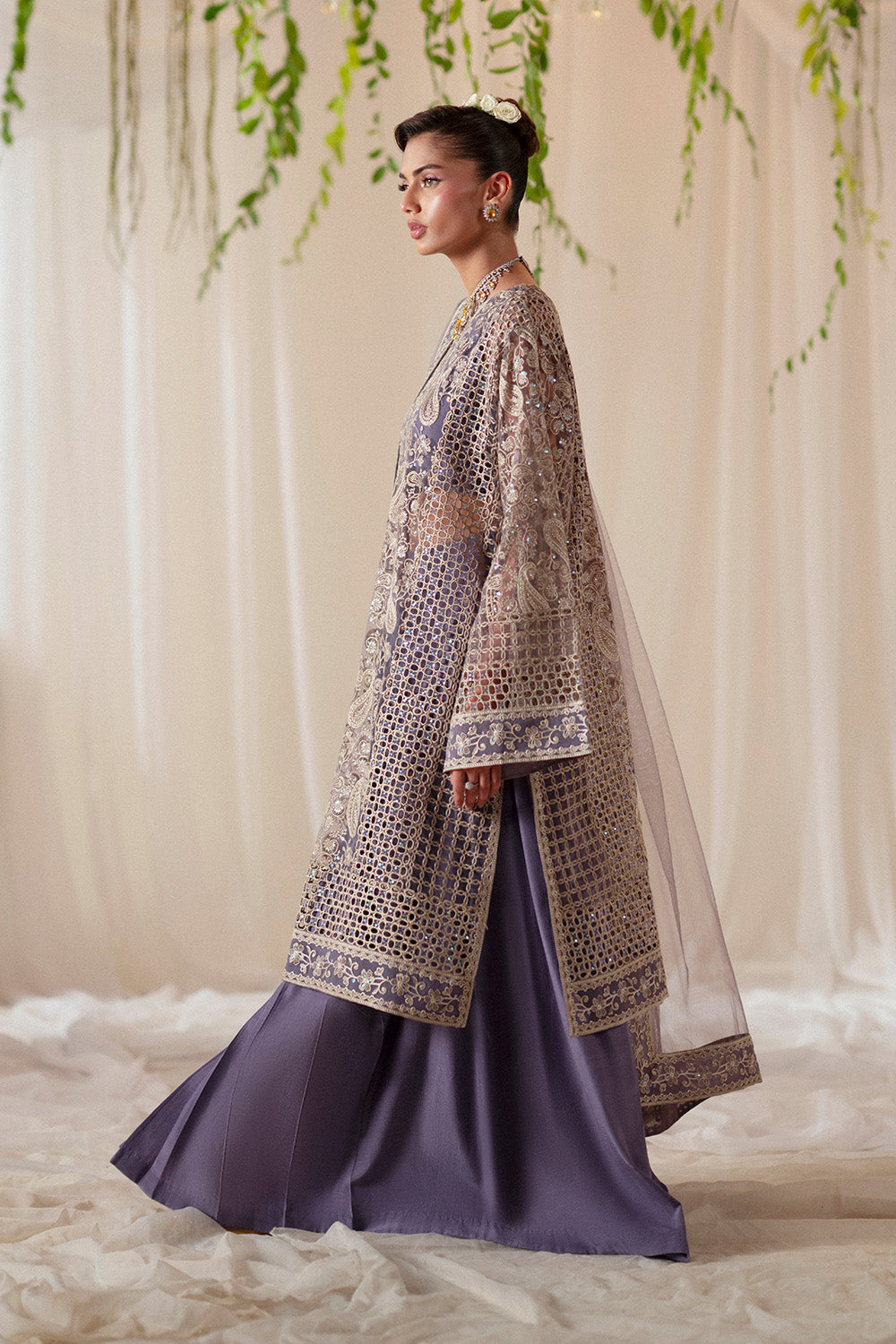 Maryum N Maria | Musawir Formals | NETTY - MS50396 - Ladies Clothes - Maria Faisal