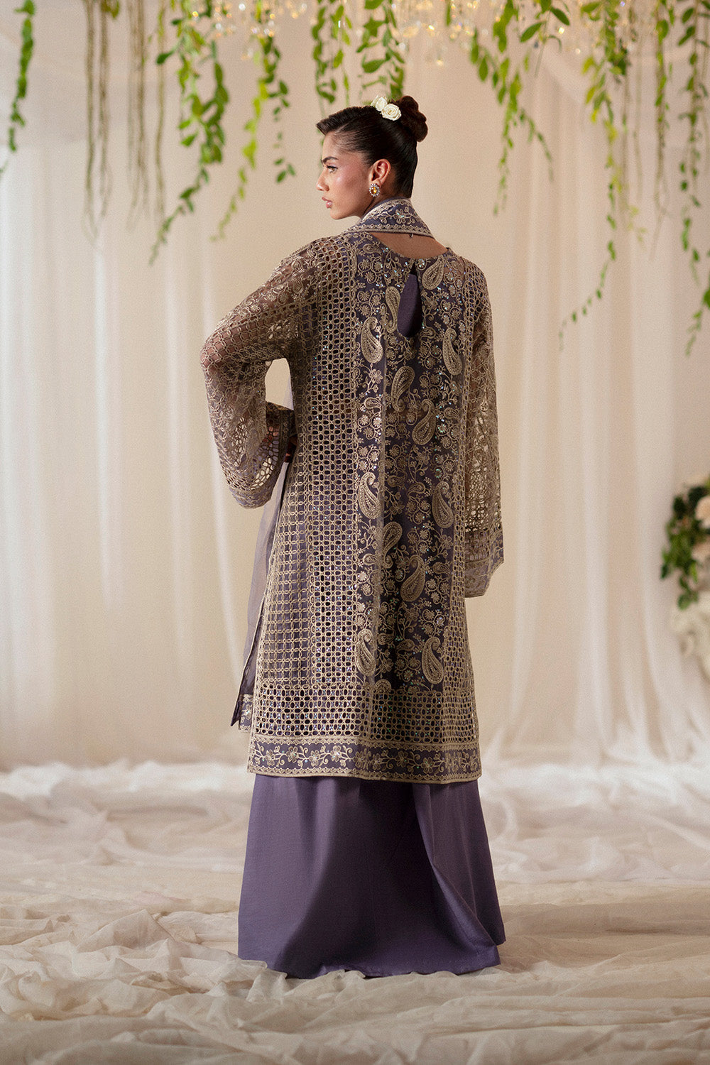 Maryum N Maria | Musawir Formals | NETTY - MS50396 - Ladies Clothes - Maria Faisal