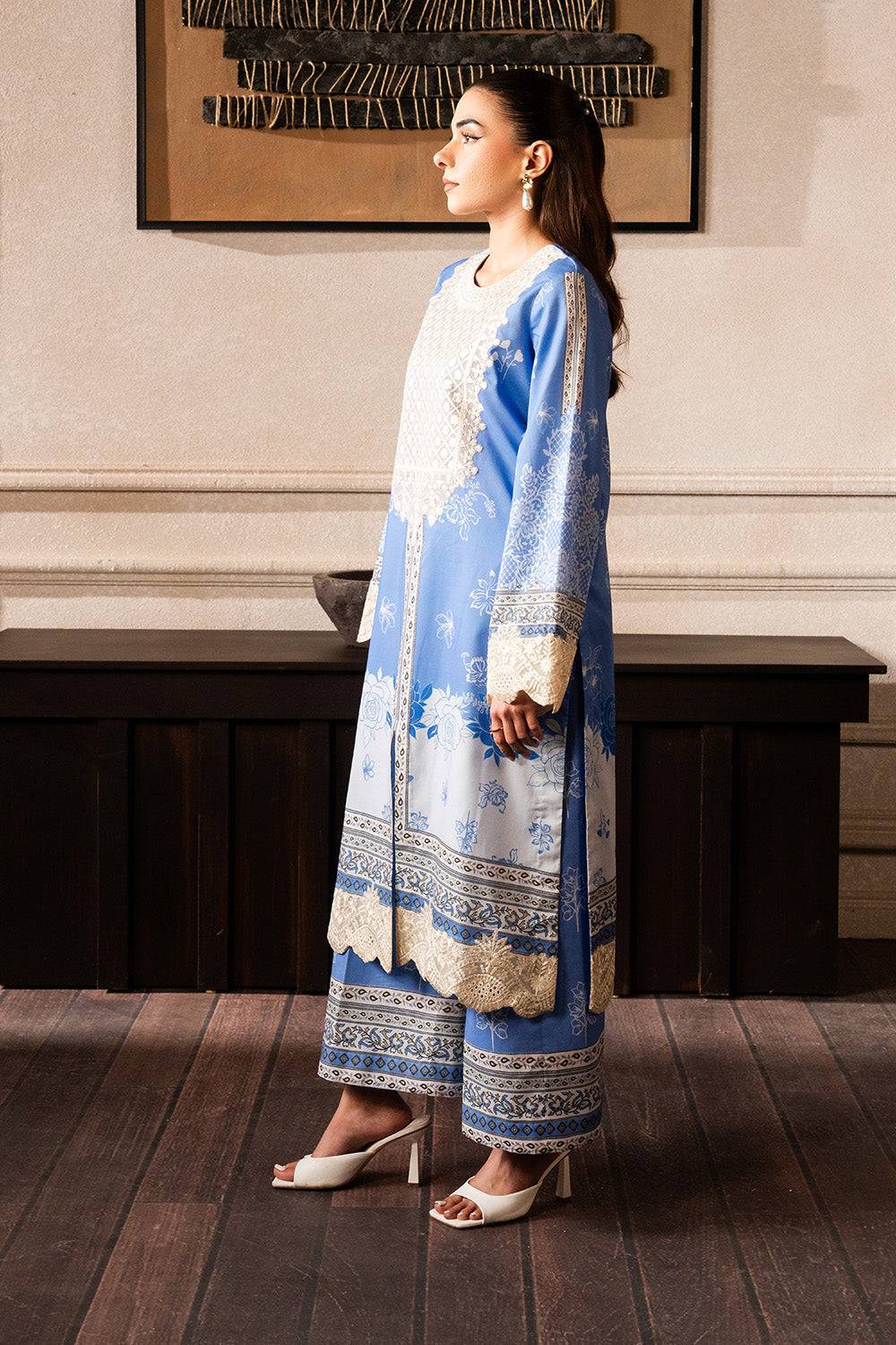 Maryum N Maria | Mah Casual Pret | ZARA - MS50426 by Maria Faisal - Registered Vendor of : Maryum N Maria - type : Ladies Clothes - 100% original wedding dresses