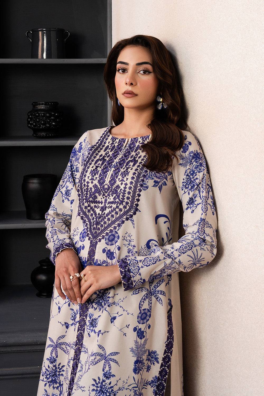 Maryum N Maria | Mah Casual Pret | ZYRA - MS50427 by Maria Faisal - Registered Vendor of : Maryum N Maria - type : Ladies Clothes - 100% original wedding dresses