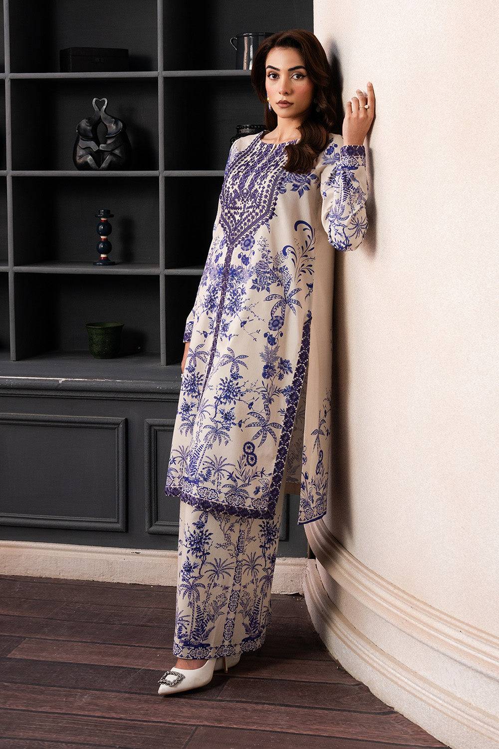 Maryum N Maria | Mah Casual Pret | ZYRA - MS50427 by Maria Faisal - Registered Vendor of : Maryum N Maria - type : Ladies Clothes - 100% original wedding dresses