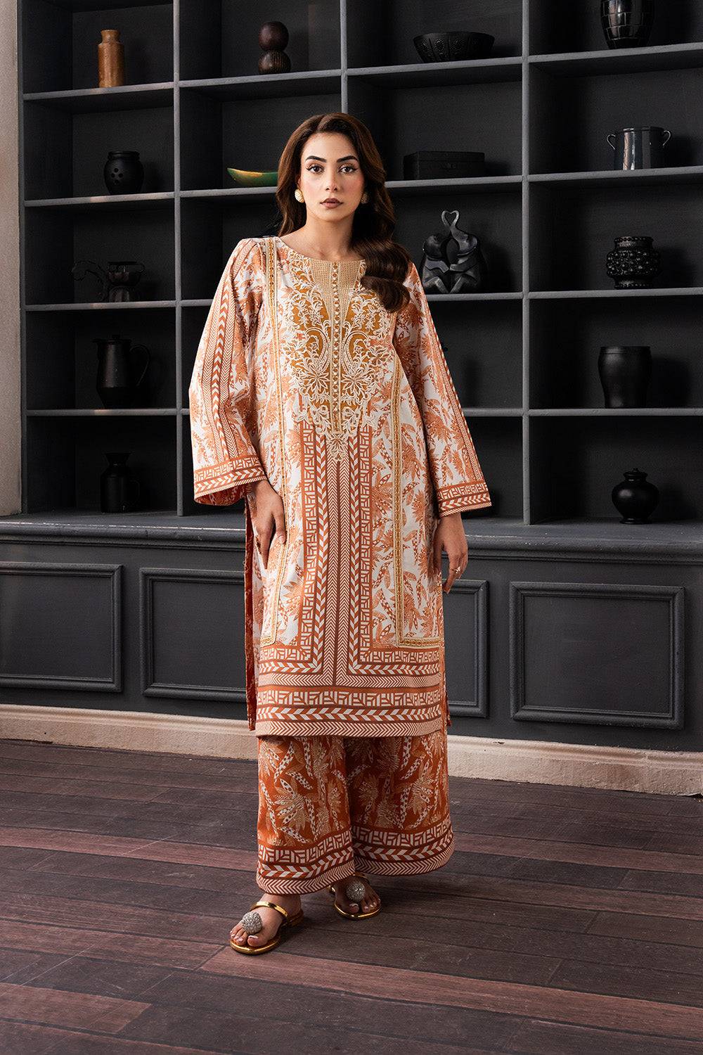 Maryum N Maria | Mah Casual Pret | ALANA - MS50431 by Maria Faisal - Registered Vendor of : Maryum N Maria - type : Ladies Clothes - 100% original wedding dresses