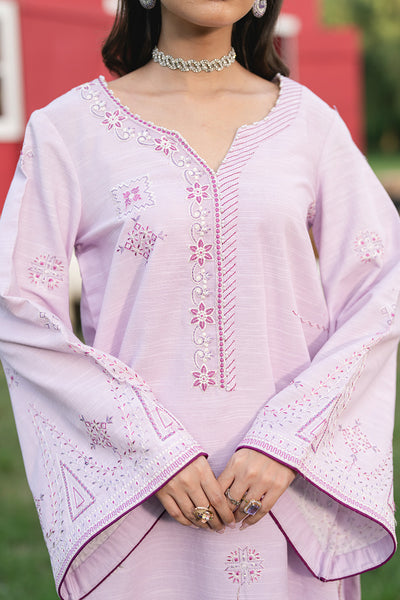 Maryum N Maria | Cosy Crew Winter Pret 25 | GULZARINA - MSS5770 - Casual Dress - available at Maria Faisal in UK and USA.