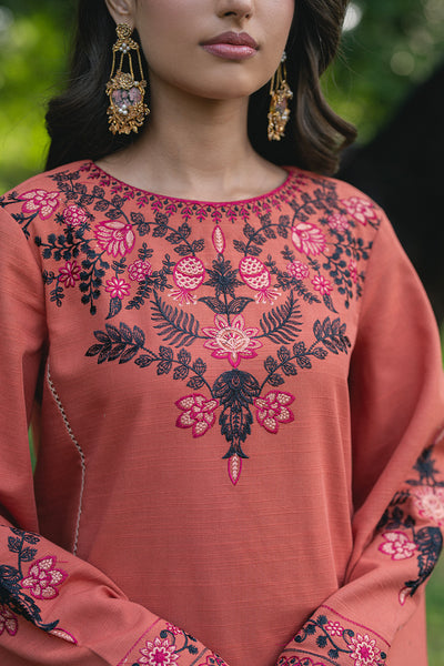 Maryum N Maria | Cosy Crew Winter Pret 25 | ELO - MSS5771 - Casual Dress - available at Maria Faisal in UK and USA.