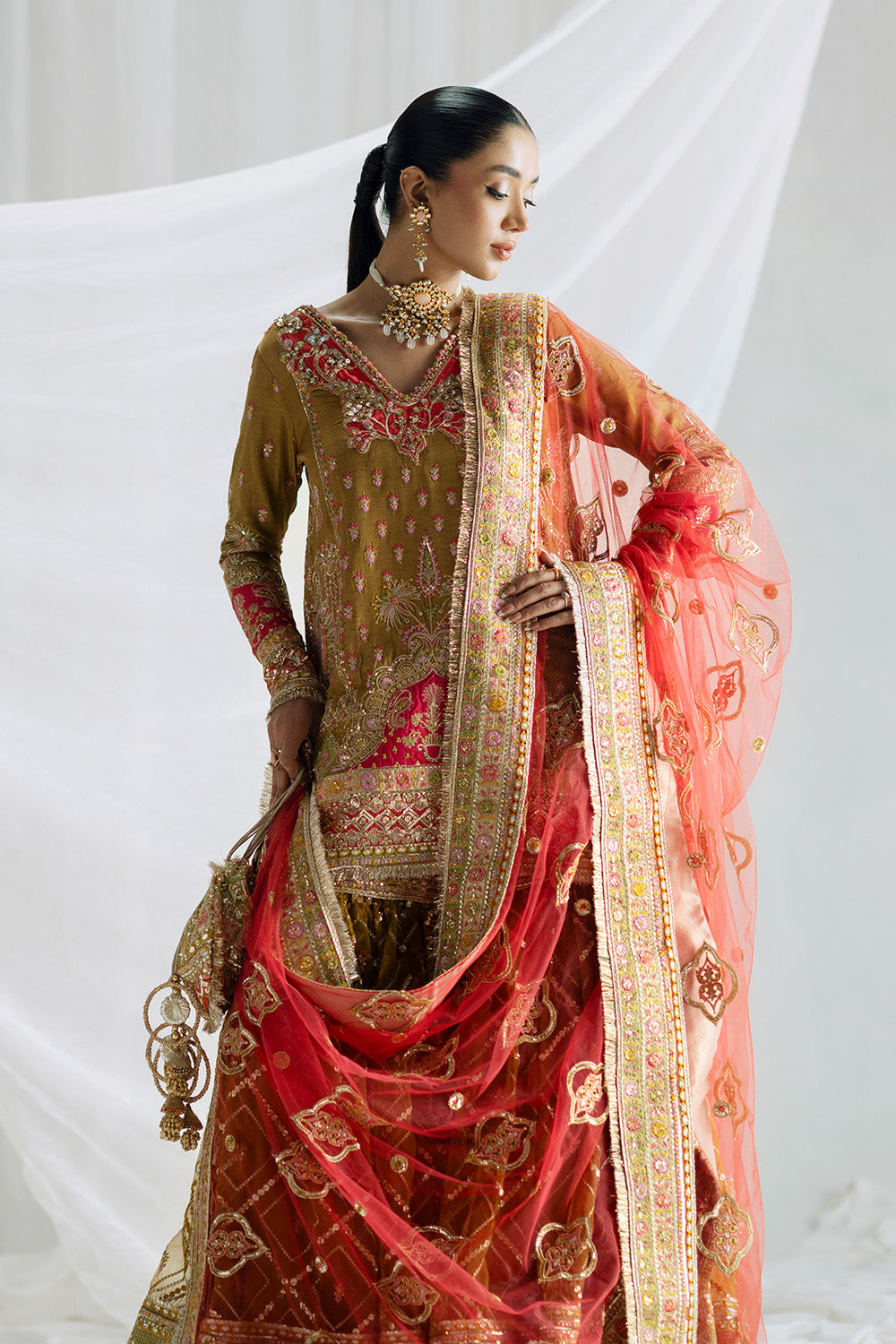 AADHISHAKTI - MSS5848 – authentic Pakistani dress from the Serene Wedding Dresses collection for women in the UK