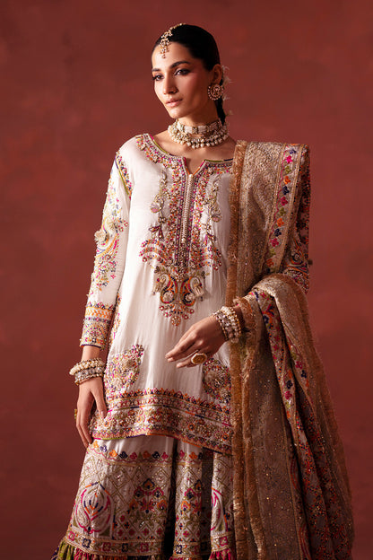 Maryum N Maria | Luxury Silk | MEHNDI NIGHT - MSS5895 - Luxury Dress - available at Maria Faisal in UK and USA.