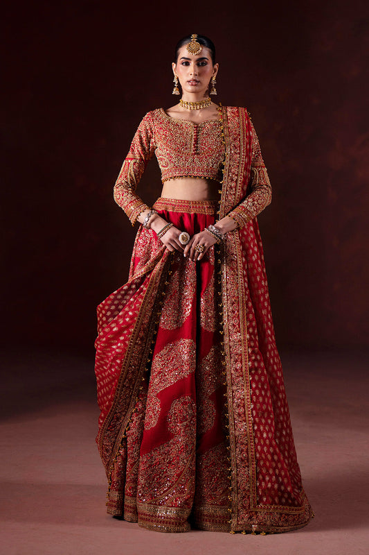 Maryum N Maria | Luxury Silk | BARAAT DAY - MSS5896 - Luxury Dress - available at Maria Faisal in UK and USA.