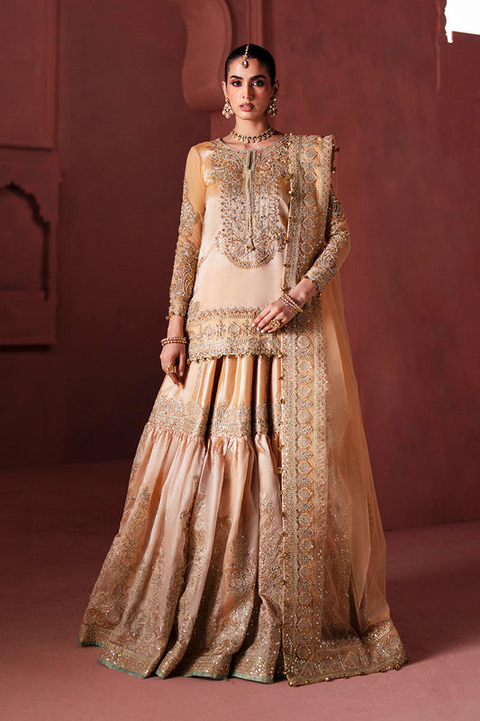 Maryum N Maria | Luxury Silk | NIKKAH RITUAL - MSS5901 - Luxury Dress - available at Maria Faisal in UK and USA.