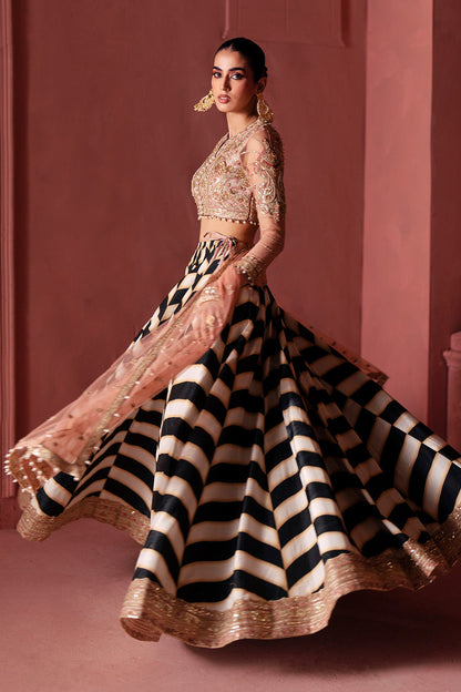 Maryum N Maria | Luxury Silk | QAWALI NIGHT - MSS5902 - Luxury Dress - available at Maria Faisal in UK and USA.