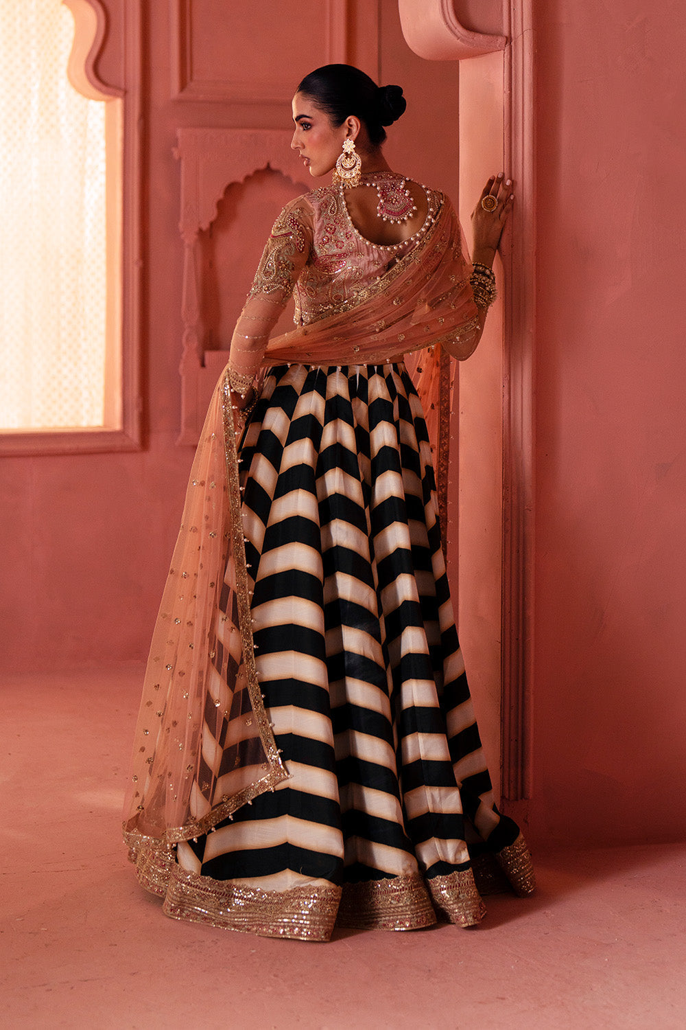 Maryum N Maria | Luxury Silk | QAWALI NIGHT - MSS5902 - Luxury Dress - available at Maria Faisal in UK and USA.