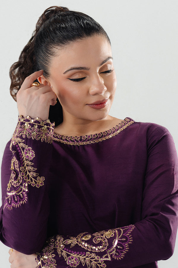 Maryum N Maria | Noura Luxe Pret | BLANCA - MSS5980 - Formal Dress - available at Maria Faisal in UK and USA.