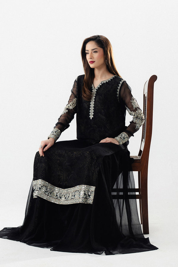 Maryum N Maria | Noura Luxe Pret | GILDA - MSS5983 - Formal Dress - available at Maria Faisal in UK and USA.