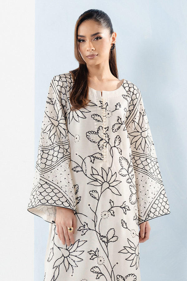 Maryum N Maria | Noura Luxe Pret | ENYA - MSS5990 - Formal Dress - available at Maria Faisal in UK and USA.
