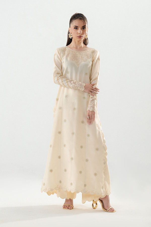 Maryum N Maria | Noura Luxe Pret | DOVE - MSS5992 - Formal Dress - available at Maria Faisal in UK and USA.