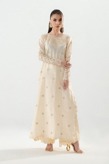 Maryum N Maria | Noura Luxe Pret | DOVE - MSS5992 - Formal Dress - available at Maria Faisal in UK and USA.