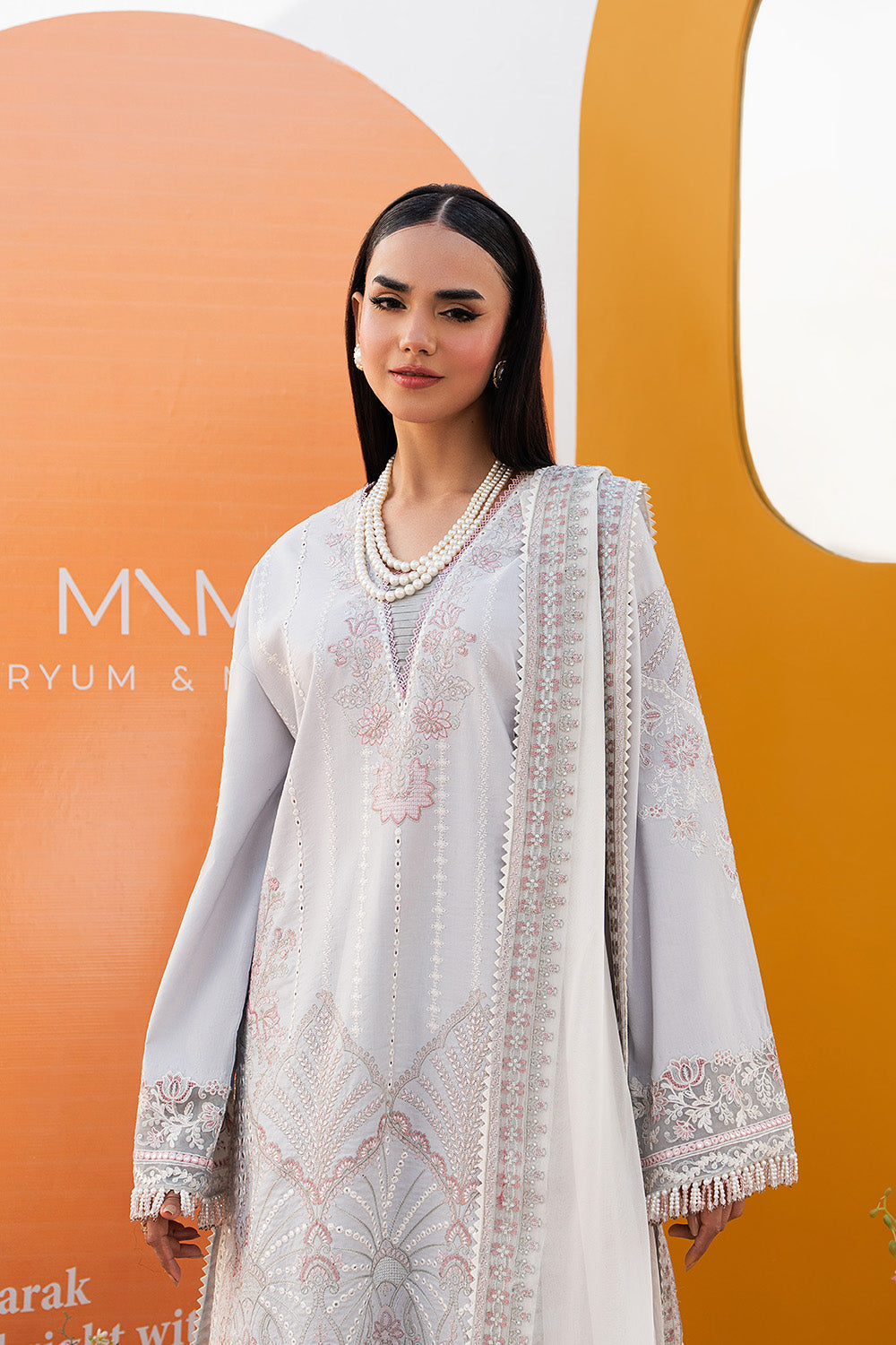 Maryum N Maria | The Eid Affair | DIALA - MSS6369 - Luxury Dress - available at Maria Faisal in UK and USA.