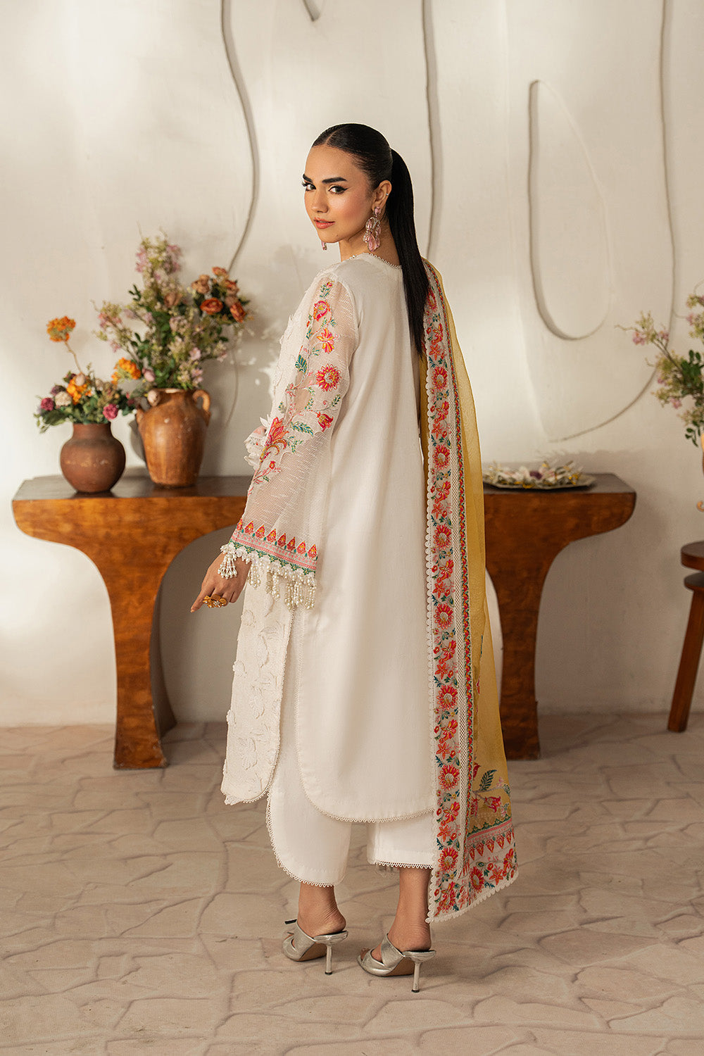 Maryum N Maria | The Eid Affair | TALIN - MSS6376 - Luxury Dress - available at Maria Faisal in UK and USA.