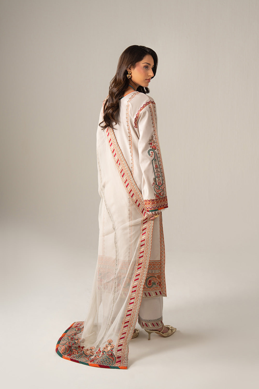 Maryum N Maria | The Eid Affair |ZAHRAA - MSS6377 - Luxury Dress - available at Maria Faisal in UK and USA.