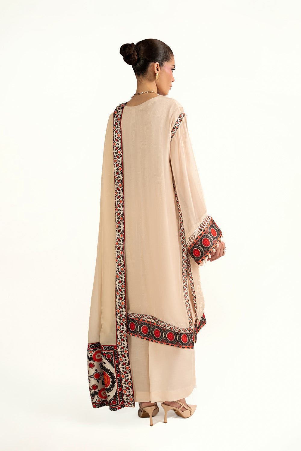 Maryum N Maria | Clestine Luxe Pret | VELORA - Luxury Dress - available at Maria Faisal in UK and USA.