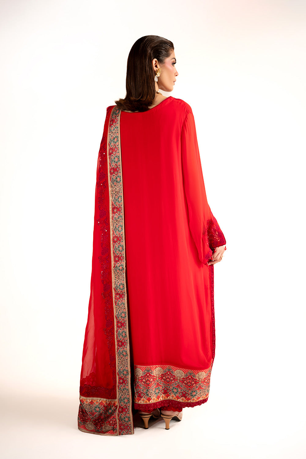 Maryum N Maria | Clestine Luxe Pret | AUREVINA - Luxury Dress - available at Maria Faisal in UK and USA.