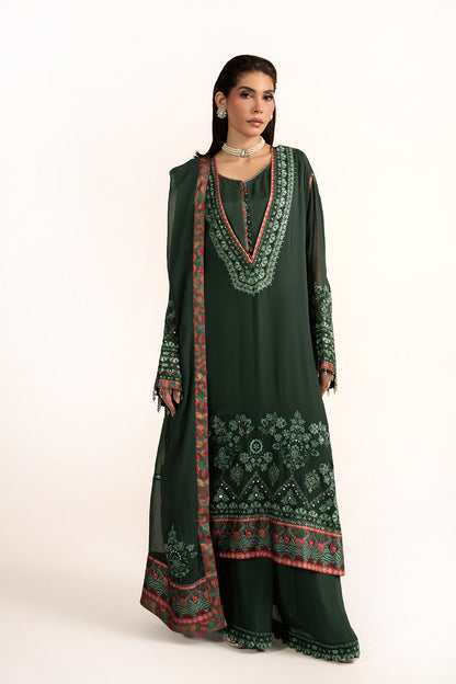Maryum N Maria | Clestine Luxe Pret | SERAVELLE - Luxury Dress - available at Maria Faisal in UK and USA.