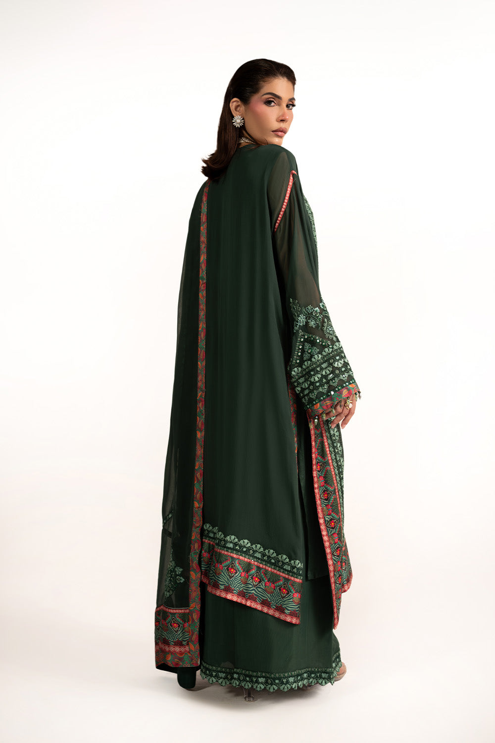 Maryum N Maria | Clestine Luxe Pret | SERAVELLE - Luxury Dress - available at Maria Faisal in UK and USA.
