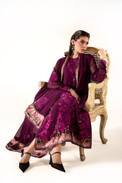 Maryum N Maria | Clestine Luxe Pret | ELAROSE - Luxury Dress - available at Maria Faisal in UK and USA.