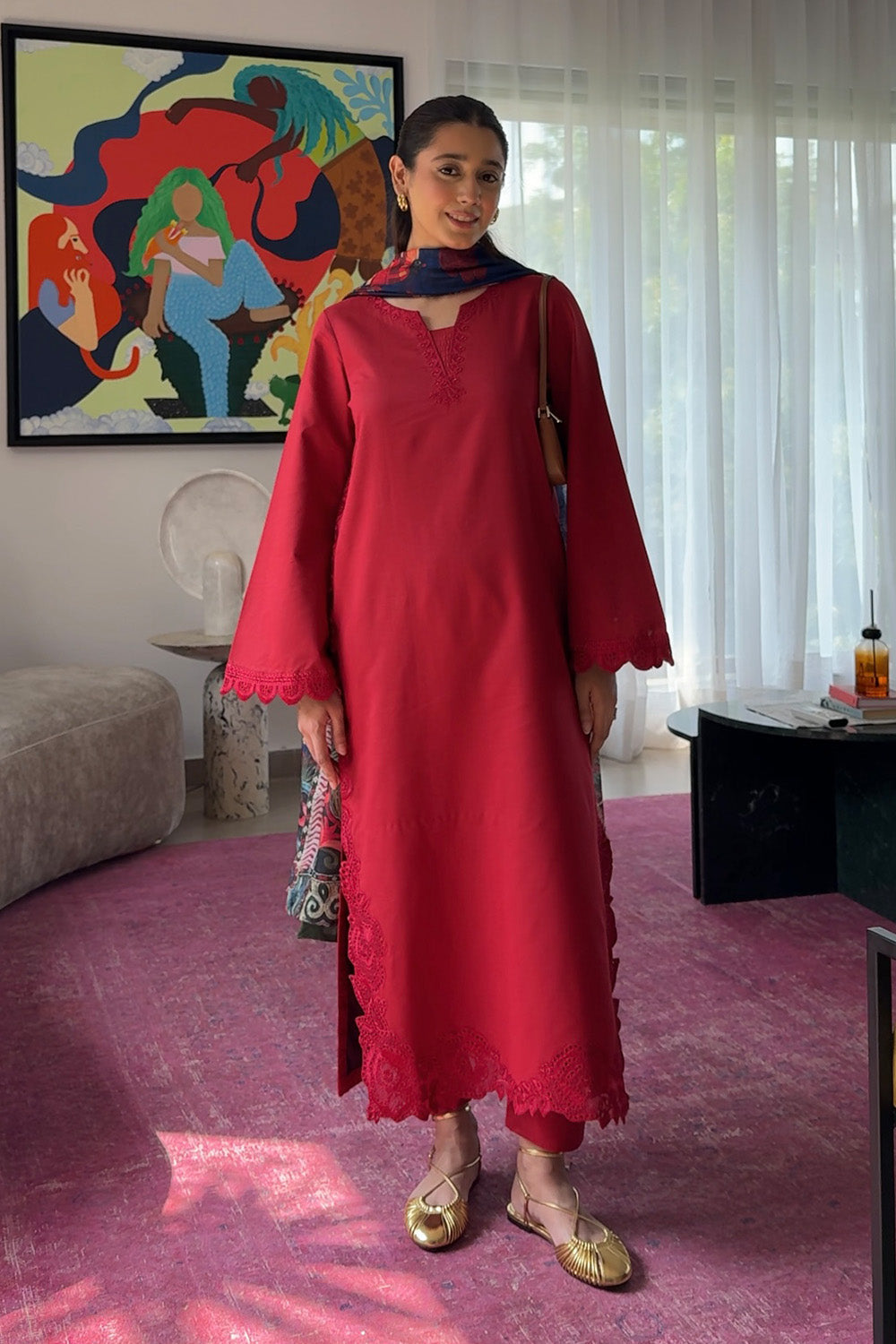 Maryum N Maria | Vasl Pret | ZIANA - MSS5711 - Ladies Clothes - Maria Faisal