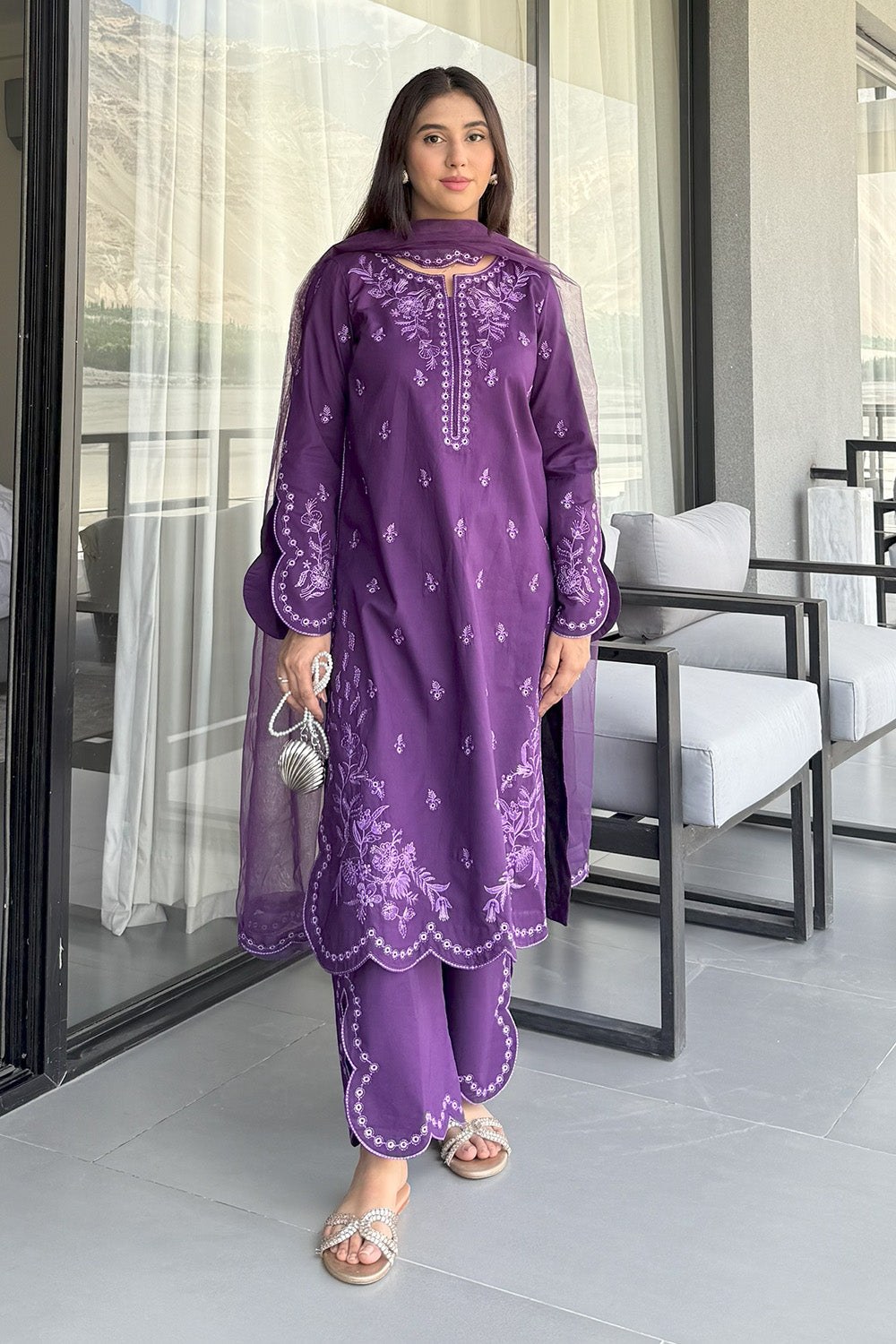 Maryum N Maria | Vasl Pret | YURA - MSS5714 - Ladies Clothes - Maria Faisal