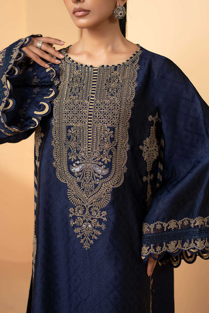 Maria B | Luxury Formals | MST-EF26-11-Blue - Formal Dress - available at Maria Faisal in UK and USA.