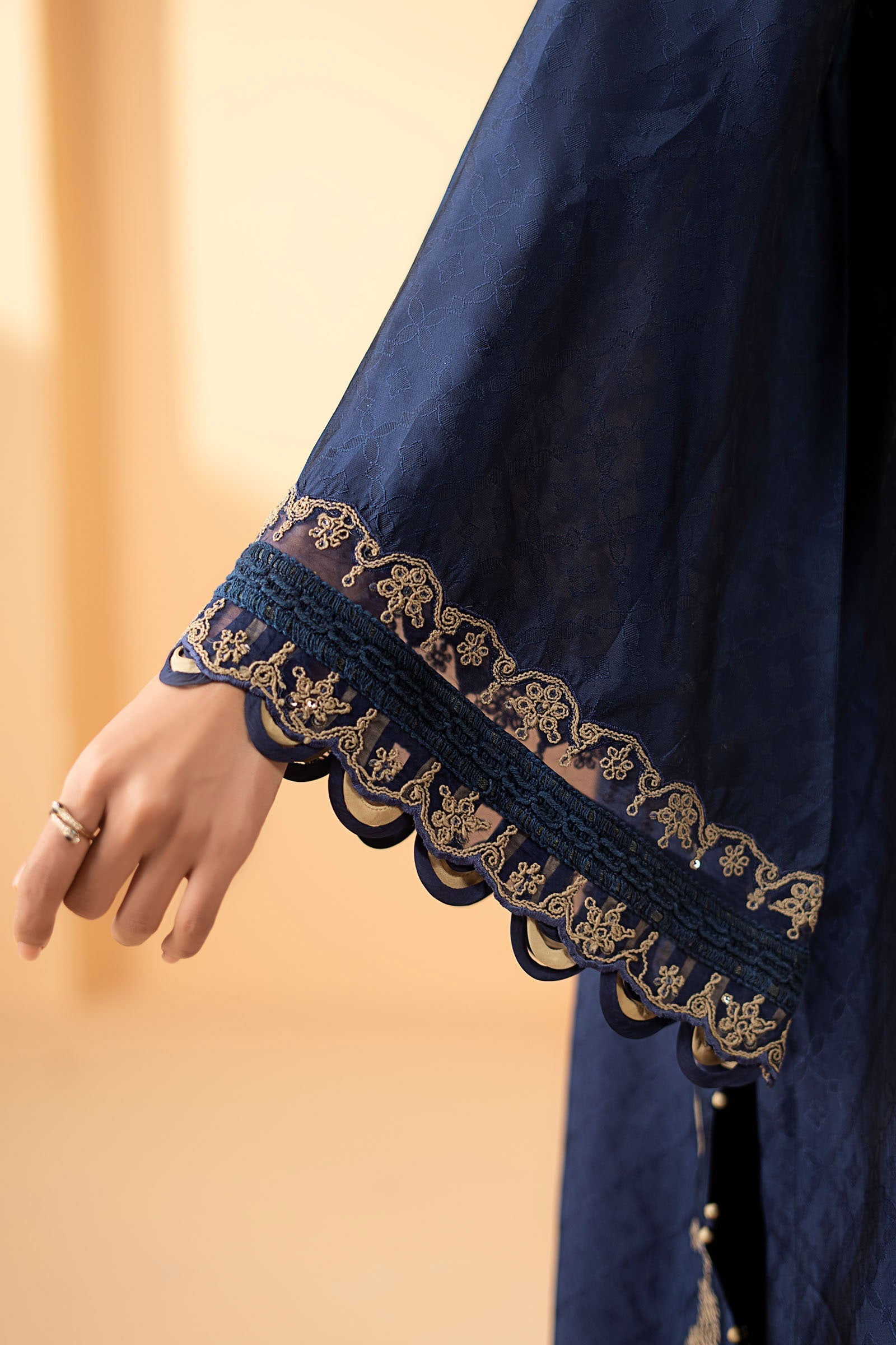 Maria B | Luxury Formals | MST-EF26-11-Blue - Formal Dress - available at Maria Faisal in UK and USA.